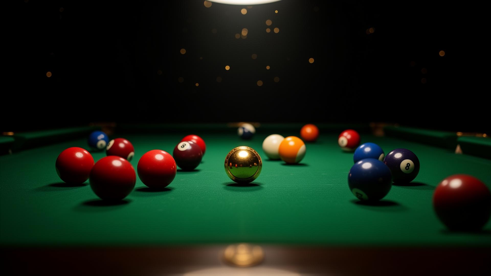 Snooker championship table